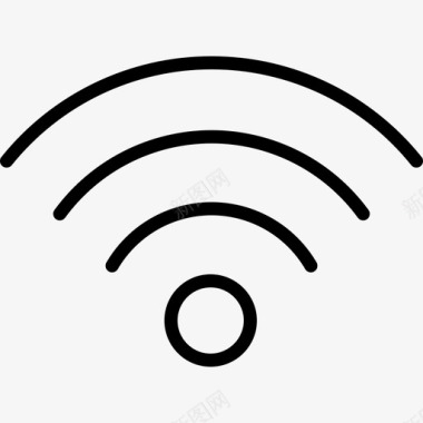 wifi接入通信图标图标