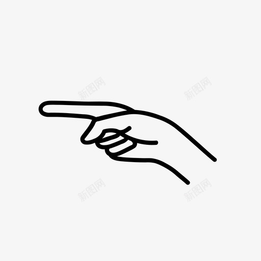 是的你指指点点是你指指点点肢体语言图标svg_新图网 https://ixintu.com 左手 手势 手指 指指点点 是你 是的 肢体 语言