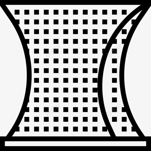 墨西哥博物馆9号线性图标svg_新图网 https://ixintu.com 墨西哥博物馆9号 线性