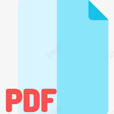 Pdf文件和文档31平面图标图标