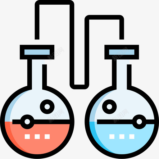 化学大学31线性颜色图标svg_新图网 https://ixintu.com 化学 大学 线性 颜色