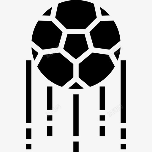 足球足球30填充图标svg_新图网 https://ixintu.com 填充 足球 足球30