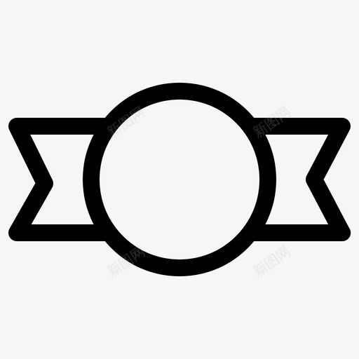 奖章奖励徽章图标svg_新图网 https://ixintu.com 奖励 奖章 徽章 黄金