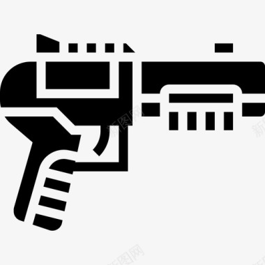 手枪彩弹和bb枪4雕文图标图标