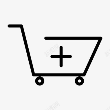添加采购购物篮商务图标图标