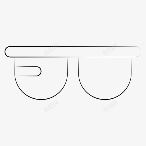 智能小工具智能眼镜虚拟现实图标svg_新图网 https://ixintu.com 小工 工具 手绘 智能 眼镜 虚拟现实