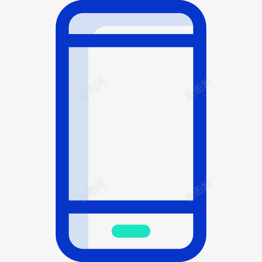 智能手机基本图标轮廓颜色svg_新图网 https://ixintu.com 图标 基本 手机 智能 轮廓 颜色