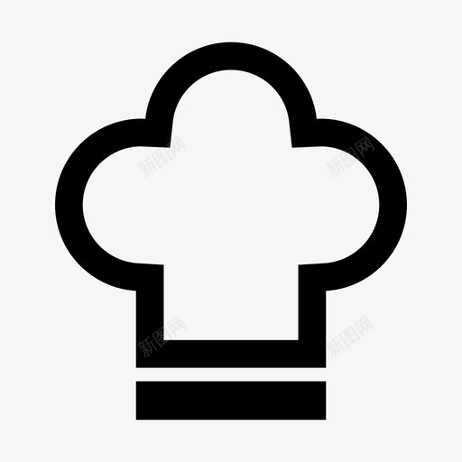 厨师帽烹饪食物图标svg_新图网 https://ixintu.com 厨师帽 烹饪 玩具 食物
