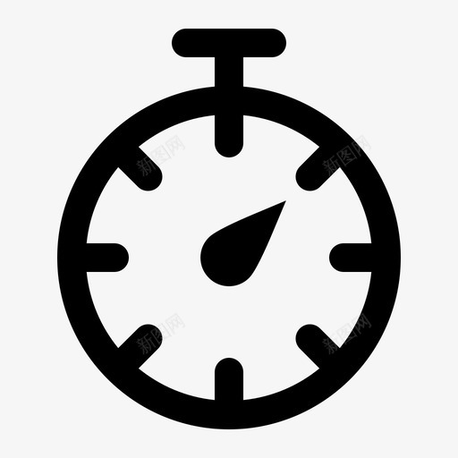 定时器闹钟时钟图标svg_新图网 https://ixintu.com 定时器 时钟 速度 闹钟
