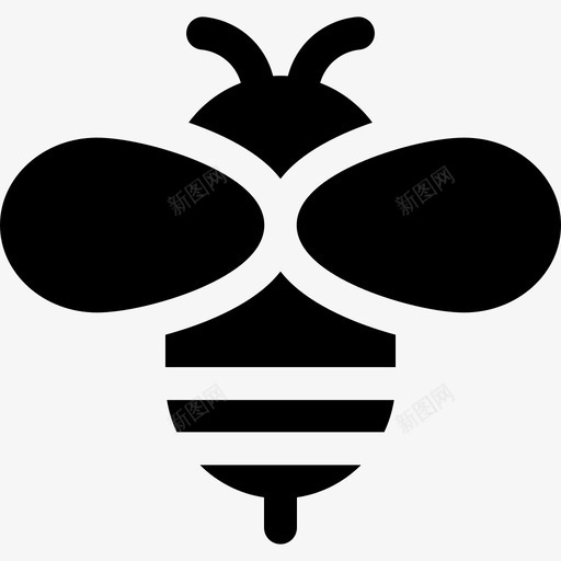 蜜蜂春天46充满图标svg_新图网 https://ixintu.com 充满 春天46 蜜蜂