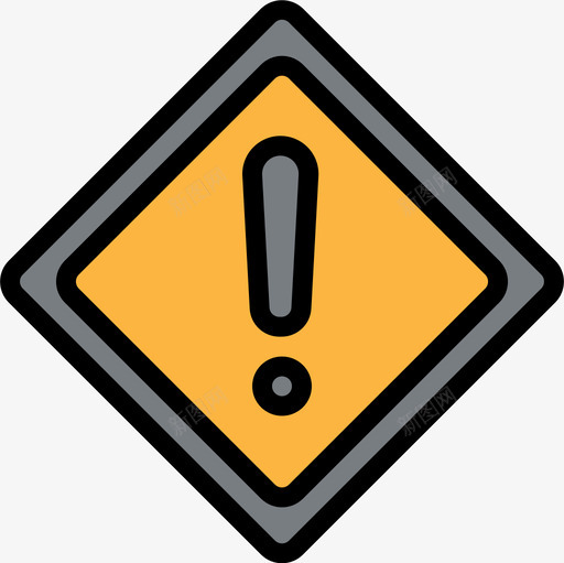 警示标志八月交通4号线颜色图标svg_新图网 https://ixintu.com 八月交通4号线颜色 警示标志