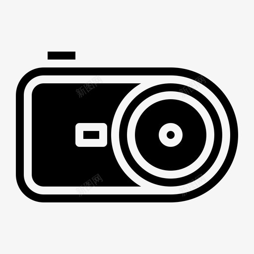 相机美丽紧凑图标svg_新图网 https://ixintu.com 快乐 摄影 照片 相机 相机实心 紧凑 美丽
