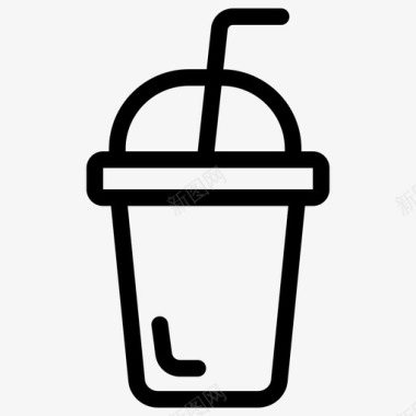 外卖饮料清爽饮料冰沙饮料图标图标