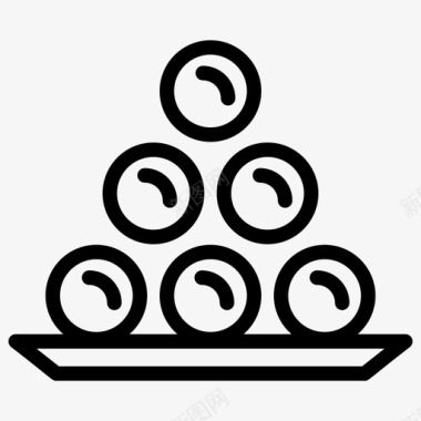 樱桃食物水果图标图标