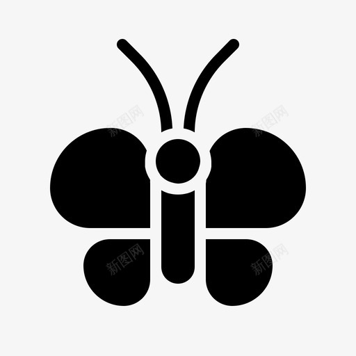 蝴蝶动物复活节图标svg_新图网 https://ixintu.com 动物 复活节 复活节彩蛋铭文 彩蛋 春季 蝴蝶