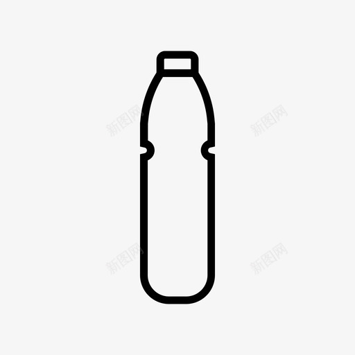 瓶子运动健康图标svg_新图网 https://ixintu.com 健康 水 水瓶 瓶子 运动