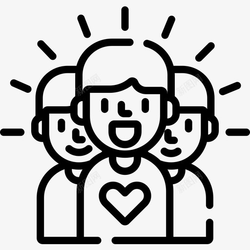 儿童非政府组织6直系图标svg_新图网 https://ixintu.com 儿童 直系 组织 非政府