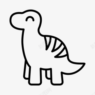 双龙龙恐龙侏罗纪图标图标