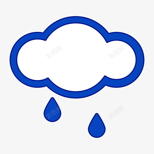 中雨svg_新图网 https://ixintu.com 中雨