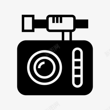 摄像机动作摄像机设备图标图标