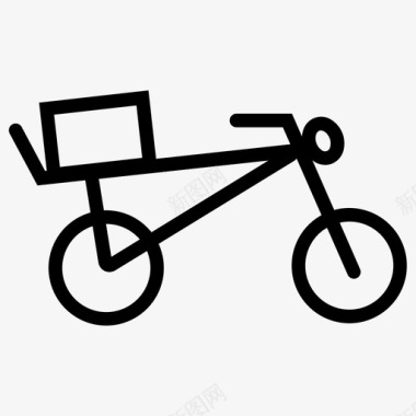 自行车健身城市自行车图标图标