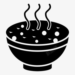 煮烩面汤碗汤碗煮图标高清图片