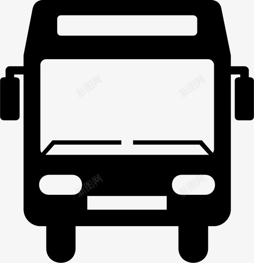公共汽车交通工具旅行图标svg_新图网 https://ixintu.com 交通工具 公共汽车 旅行 车辆