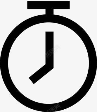 计时器时钟复位图标图标