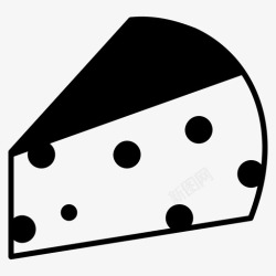 契达干酪奶酪切达干酪吃的图标高清图片