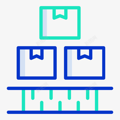 物流物流配送14轮廓颜色图标svg_新图网 https://ixintu.com 物流 物流配送14 轮廓颜色