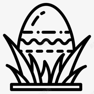 找蛋庆祝复活节图标图标
