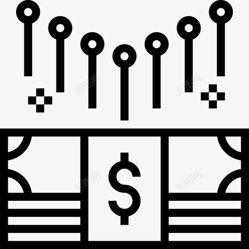 基金会计8直系图标svg_新图网 https://ixintu.com 会计 基金 直系