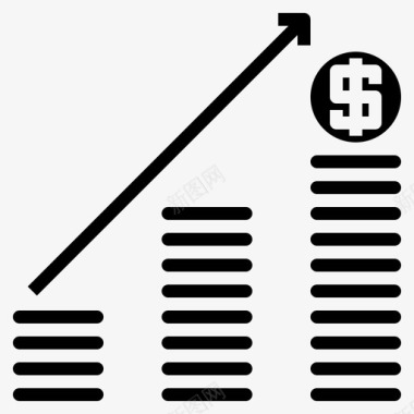 利润存款金融图标图标