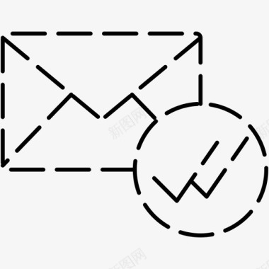 阅读电子邮件标记为已读阅读消息图标图标