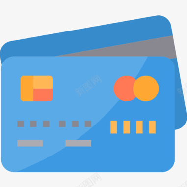 信用卡商务258持平图标图标