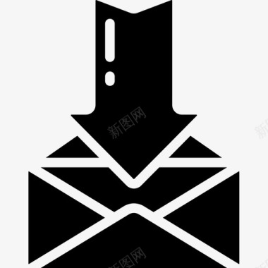 信件邮政服务2填充图标图标