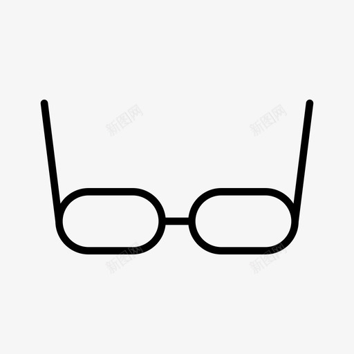 眼镜双筒望远镜视觉图标svg_新图网 https://ixintu.com 双筒 工具 望远镜 概述 眼镜 视觉