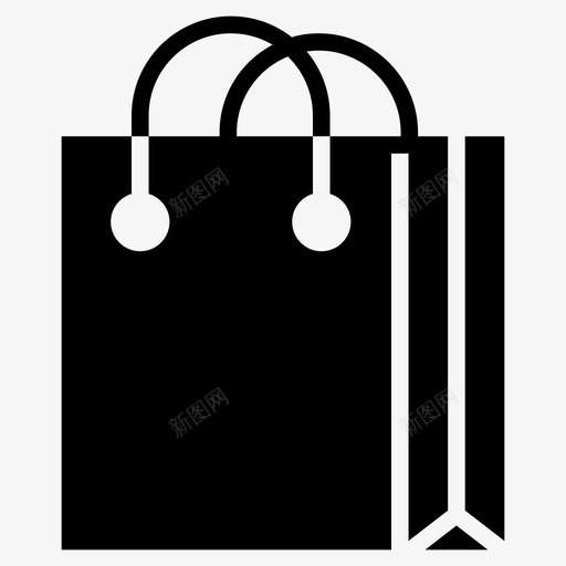 购物袋购买购物车图标svg_新图网 https://ixintu.com 64像素 包装 商业 字形 购买 购物袋 购物车