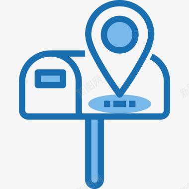 邮箱地址3蓝色图标图标