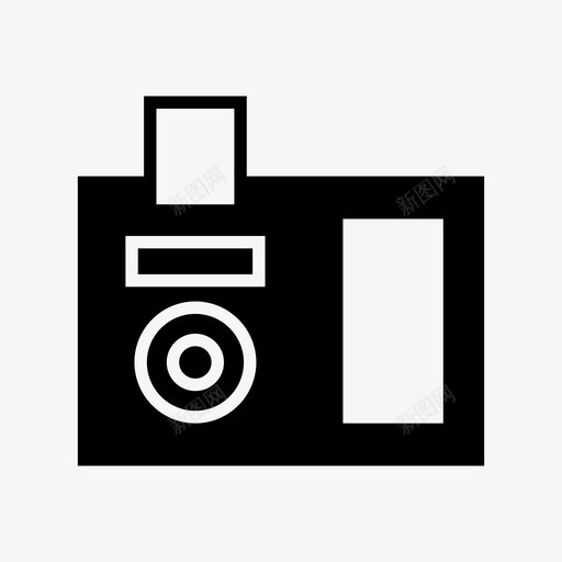 照相机装置电子图标svg_新图网 https://ixintu.com 半照相机 摄像机 照相机 电子 装置 镜头