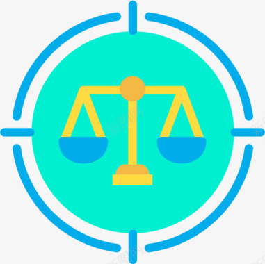 法律法律和犯罪3平装图标图标