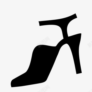 凉鞋高跟鞋鞋子图标图标
