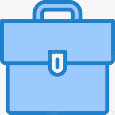 商务和办公包22蓝色图标图标
