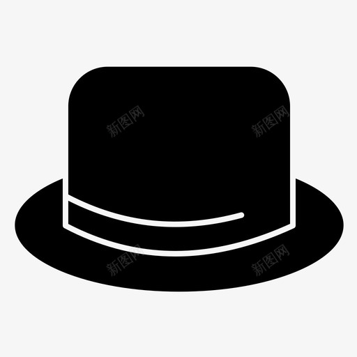 帽子服装衣服图标svg_新图网 https://ixintu.com 头饰 字形 实心 布料 帽子 时装 服装 衣服 运输