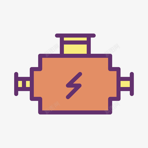 发动机汽车维修35线性颜色图标svg_新图网 https://ixintu.com 发动机 汽车维修 线性 颜色