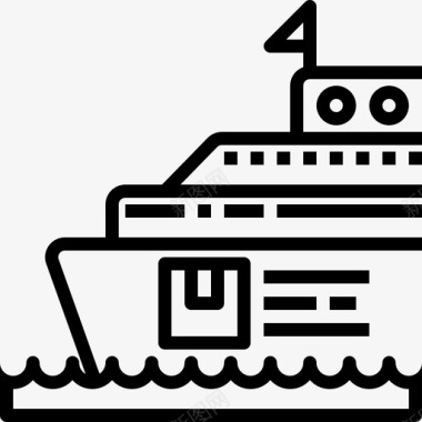 船舶保险船舶物流图标图标