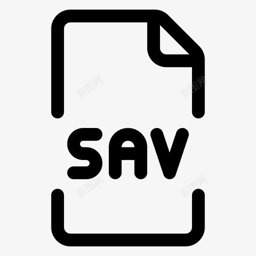 savdoc文件图标svg_新图网 https://ixintu.com doc sav 文件 格式