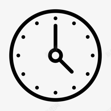 时钟截止日期搜索引擎优化图标图标
