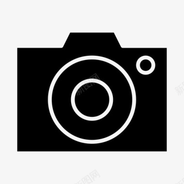 照相机捕获图像图标图标