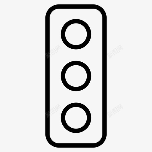 交通信号信号灯道路图标svg_新图网 https://ixintu.com 交通 信号 信号灯 基本 标志 设置 道路